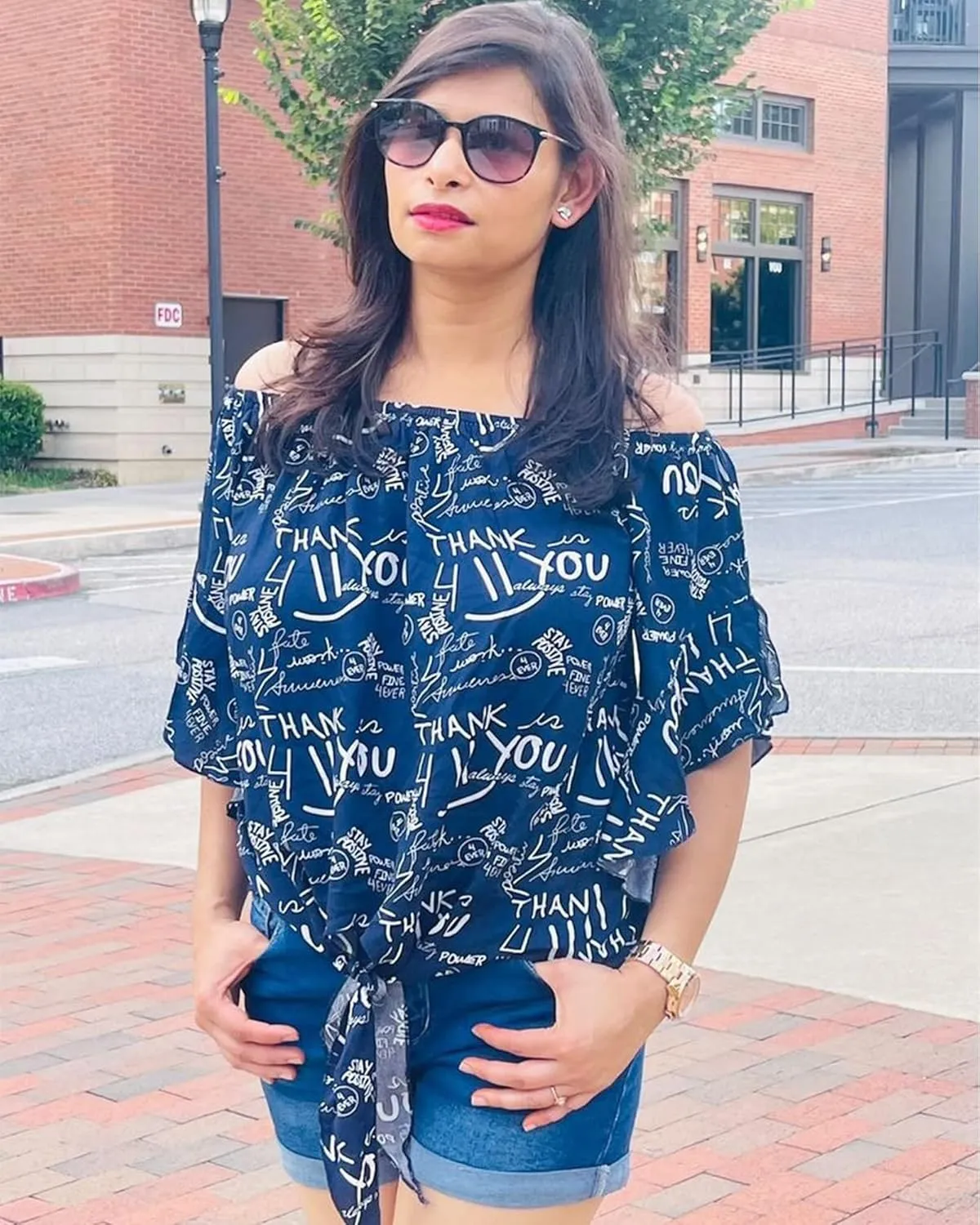 Hibluco Womens Off Shoulder Tops Sexy Floral Print Crop Tops Summer Blouses T-Shirt