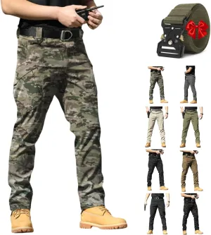 Le Spartan Tactical Pants, Lespartan Tactical Pants, 10-Pocket Lightweight Water Resistant Ripstop Cargo Pants