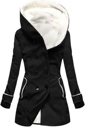 Long Winter Coats for Women Waterproof Fleece Lined Warm Long Puffer Jacket Thicken Parka Outwear With Fur Hood