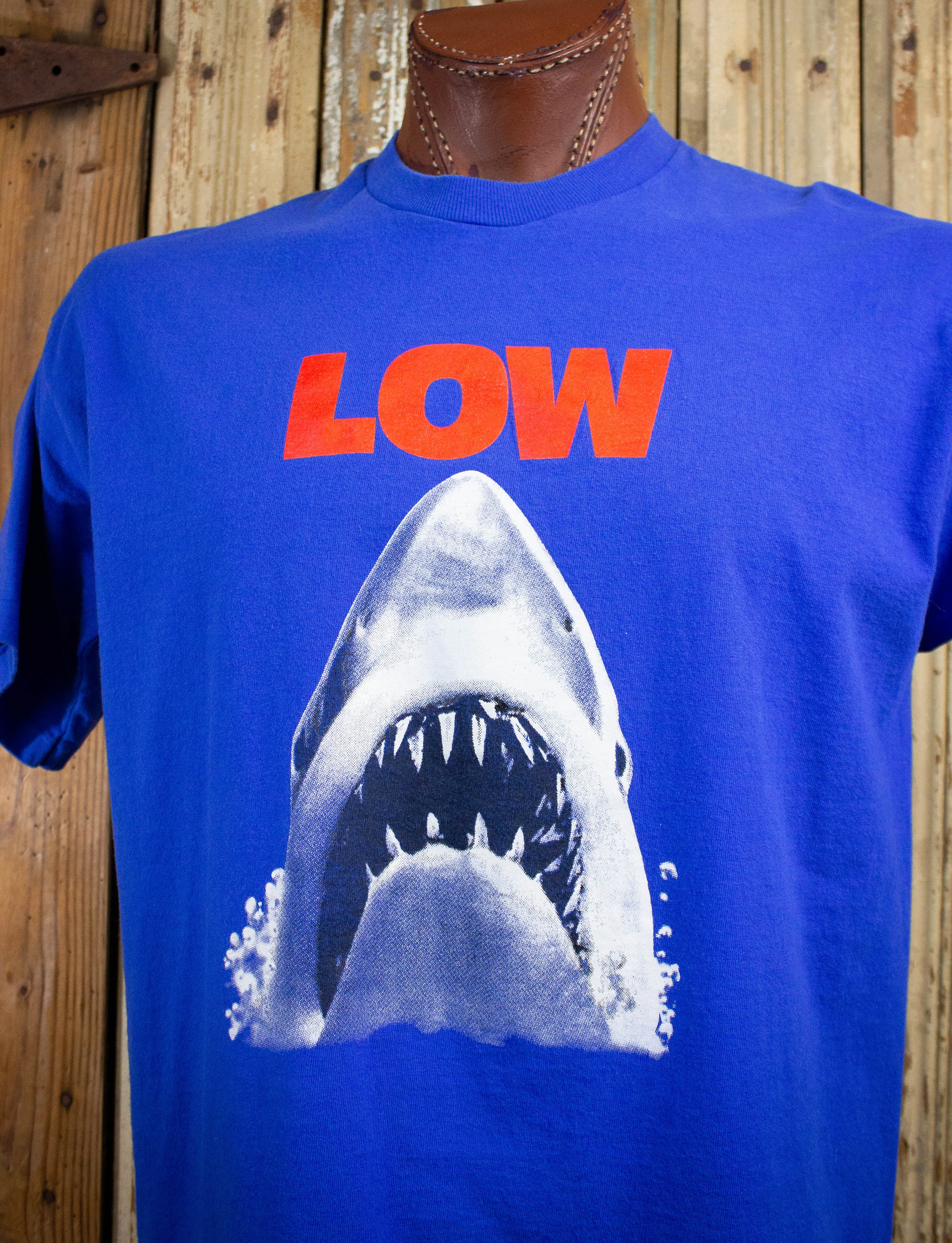 Vintage Low Over The Ocean Concert T Shirt 1996 Blue XL