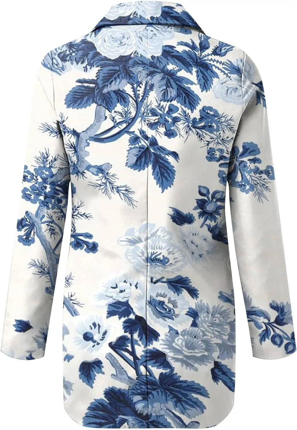 WANZZXCSL Womens Casual Blazers Business Casual Dressy Long Sleeve Lightweight Jackets Spring Summer Cardigan Work Suit